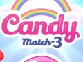 Gêm Candy Match 3 ar-lein