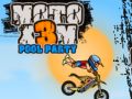 Gêm Moto X3M Parti Pŵl ar-lein