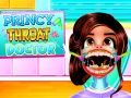 Gêm Doctor Princy: Meddyg y gwddf ar-lein