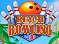 Gêm Bowl ar y traeth 3D ar-lein