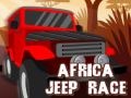 Gêm Ras Jeep yn Affrica ar-lein