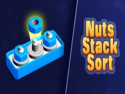Gêm Sort Stack Sort: Cnau a Bolltau ar-lein
