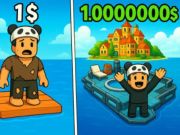 Gêm ROBLOX: tycoon rafft ar-lein
