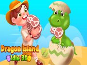 Gêm Ynys y Ddraig yn segur 3d ar-lein
