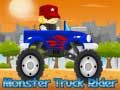 Gêm Gyrrwr Monster Truck ar-lein