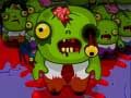 Gêm Crossy Road Zombie ar-lein