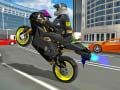 Gêm Simulador Super Hero Stunt Beic Modur ar-lein