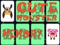 Gêm Cofio Monster Cute ar-lein