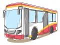 Gêm Bus Cartwn Slip ar-lein