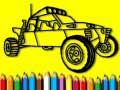 Gêm Ailddechrau Ysgol: Llyfr Pictiwr Car Y Rasio ar-lein
