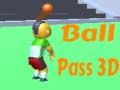 Gêm Pass y Ball 3D ar-lein