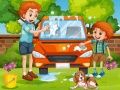 Gêm Cudd ar y Golch Car ar-lein