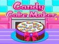 Gêm Creawdwr Cacen Candy ar-lein