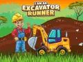 Gêm Rwy'n rhedegwr excavator ar-lein