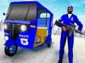 Gêm Tacsi Auto Rickshaw yr Heddlu ar-lein