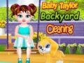 Gêm Glanhau'r Ardd gyda Baby Taylor ar-lein