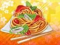 Gêm Noddles Ffrwythau ar-lein