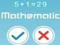 Gêm Mathemateg ar-lein