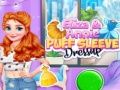Gêm Eliza & Annie: Addurno Gwynmau Puff ar-lein