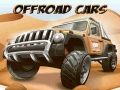 Gêm Pecyn geiriau gyda ceir offroad ar-lein