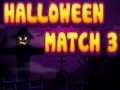 Gêm Halloween Match 3 ar-lein