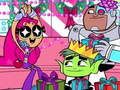 Gêm Teen Titans: Sêr Nadolig ar-lein