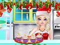 Gêm Chwaer Tywysog Creador Cupcake Nadolig ar-lein