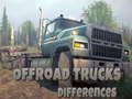 Gêm Gwahaniaethau Traciau Offroad ar-lein