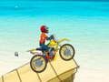 Gêm Neidio Moto-cross ar y Traeth ar-lein