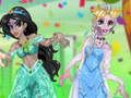 Gêm Tywysoges Zombi Cwtsh Fun Ebrill ar-lein