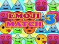 Gêm Emoji Match 3 ar-lein