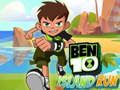 Gêm Ben 10: Rhediad ar y Ynys ar-lein