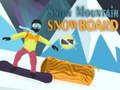 Gêm Snowboard Mynydd Eira ar-lein