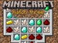 Gêm Minecraft Tri yn Llinell ar-lein