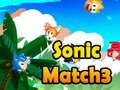 Gêm Sonic Match3 ar-lein