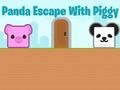Gêm Dynes panda gydag piglet ar-lein