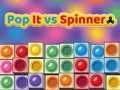 Gêm Pop It yn erbyn Spinner ar-lein