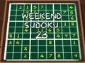 Gêm Sudoku Penwythnos 23 ar-lein