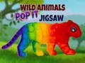 Gêm Anifeiliaid gwyllt Pop It Pwsli ar-lein
