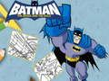 Gêm Llyfr lliwio Batman ar-lein