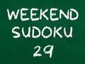 Gêm Sudoku Penwythnos 29 ar-lein