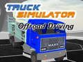 Gêm Simulator Trwclef Offroad Gyrrwr ar-lein
