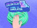 Gêm Simulator Clay lliw ar-lein