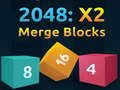 Gêm 2048: Cydfoddi blociau X2 ar-lein