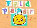 Gêm Ffoldio papur ar-lein