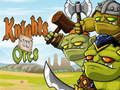 Gêm Marchogion yn erbyn Orcs ar-lein
