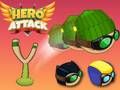 Gêm Ymosodi Hero ar-lein
