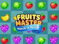Gêm Meistr Ffrwythau Match 3 ar-lein