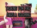 Gêm Pensilio Talking Tom a Angela ar-lein