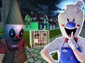 Gêm Iâd Sgrial: Na Neighbor Horror Dyfodol ar-lein